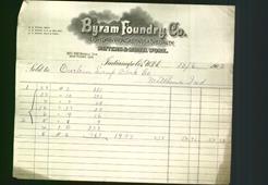 Letterhead - Byram Foundry Co.