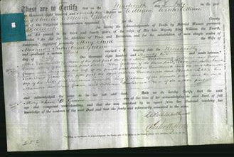 Deed by Married Women - Mary Anne Grame-Original Ancestry