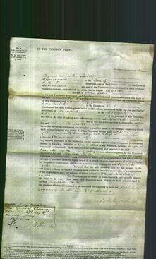 Court of Common Pleas - Charlotte Carter-Original Ancestry