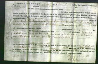 Deed by Married Women - Mary Hesketh and Rebecca Hesketh-Original Ancestry