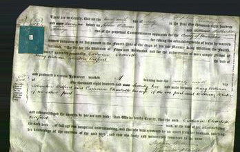 Deed by Married Women - Catherine Charlotte Belford-Original Ancestry