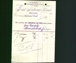 Bank Letterhead - First National Bank