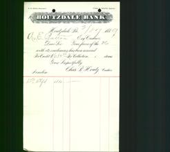 Bank Letterhead - Houtzdale Bank
