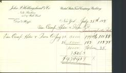 Letterhead - John P. Hollingshead & Co.