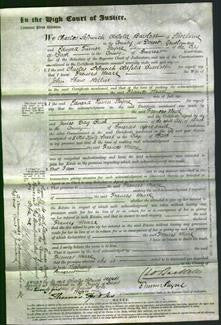 Court of Common Pleas - Frances Weare Hellier-Original Ancestry