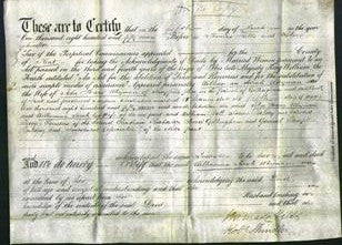 Deed by Married Women - Williamina Sarah Whyman-Original Ancestry