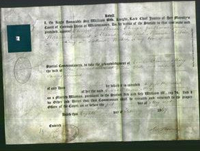 Appointment of Special Commissioners - Ebenezer Gentleman, Ebenezer Gentleman Junior, William Cathcart, Alexander Hill and Alexander Jenkins-Original Ancestry