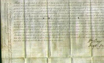 Deed by Married Women - Elizabeth Pye-Original Ancestry