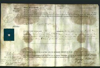 Deed by Married Women - Antonia Maria Chapman-Original Ancestry