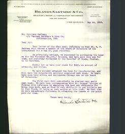 Letterhead - Hilands, Gartside & Co.