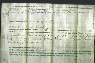 Deed by Married Women - Elizabeth Oakford Tancock