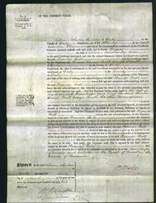 Court of Common Pleas - Frances Hull-Original Ancestry