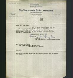 Letterhead - The Indianapolis Trade Association