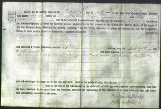Deed by Married Women - Alice Beardmore-Original Ancestry
