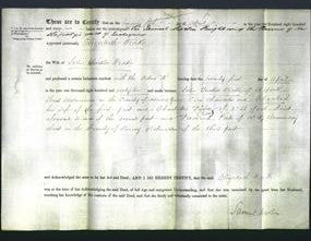 Deed by Married Women - Elizabeth Wrake-Original Ancestry