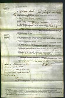 Court of Common Pleas - Mary Susanna Preston-Original Ancestry