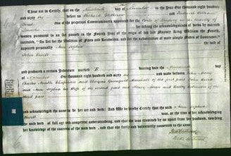 Deed by Married Women - Ann Sophia Rivett-Original Ancestry