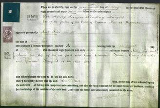 Deed by Married Women - Sarah Prior-Original Ancestry