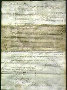 Court of Common Pleas - Mary Thomson-Original Ancestry