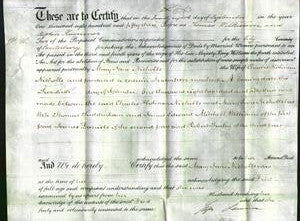 Deed by Married Women - Mary Jane Nicholls-Original Ancestry