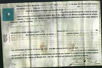 Deed by Married Women - Mary Jones-Original Ancestry