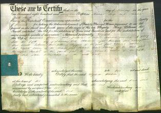 Deed by Married Women - Elizabeth Alliban-Original Ancestry