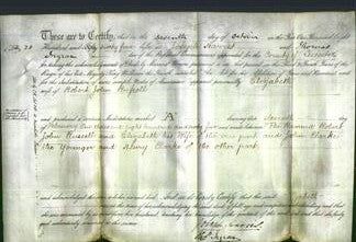 Deed by Married Women - Elizabeth Russell-Original Ancestry