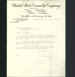 Letterhead - United States Casualty Company