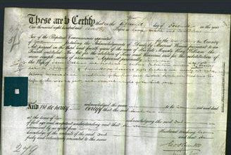 Deed by Married Women - Sarah Ann Woodhead-Original Ancestry