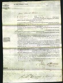 Court of Common Pleas - Frances Hollis Fisher-Original Ancestry