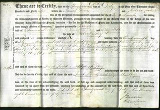 Deed by Married Women - Sarah Levick and Elizabeth Story-Original Ancestry