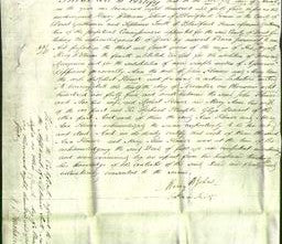 Deed by Married Women - Ann Flower and Mary Anne Flower-Original Ancestry
