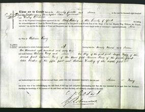 Deed by Married Women - Ann King-Original Ancestry