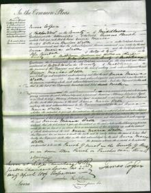 Deed by Married Women - Anna Maria Wroth-Original Ancestry