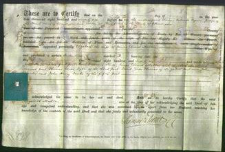 Deed by Married Women - Elizabeth Mallen-Original Ancestry