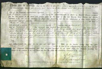 Deed by Married Women - Rhoda Sarah Timmis-Original Ancestry