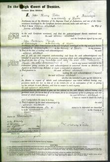 Court of Common Pleas - Maria Mitchell-Original Ancestry