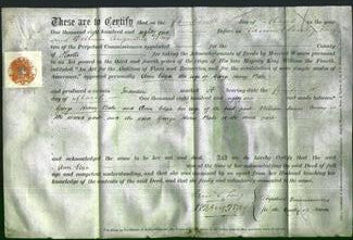 Deed by Married Women - Ann Eliza Bate-Original Ancestry
