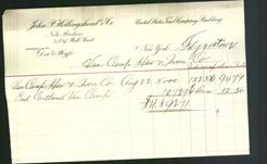 Letterhead - John P. Hollingshead & Co.