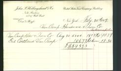 Letterhead - John P. Hollingshead & Co.