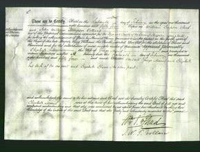 Deed by Married Women - Elizabeth Morris-Original Ancestry