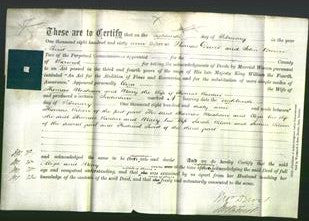 Deed by Married Women - Eliza Moxham and Mary Warden-Original Ancestry