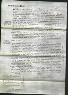 Court of Common Pleas - Mary Longmore and Elizabeth Fullwood-Original Ancestry