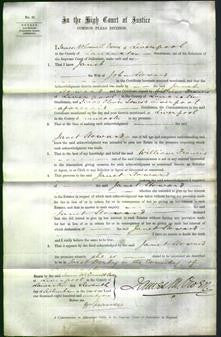 Court of Common Pleas - Janet Stoward-Original Ancestry