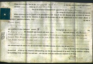 Deed by Married Women - Alice Gillet-Original Ancestry