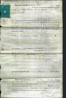Deed by Married Women - Annie Tabitha Stapleton-Original Ancestry