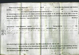 Deed by Married Women - Elizabeth Jowett-Original Ancestry