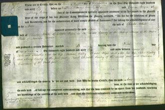 Deed by Married Women - Ann White-Original Ancestry
