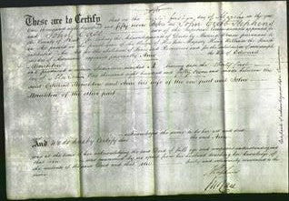 Deed by Married Women - Ann Monckton-Original Ancestry