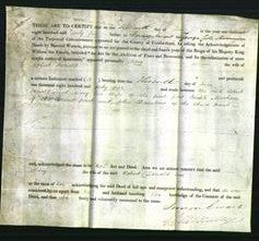 Deed by Married Women - Mary Donald-Original Ancestry